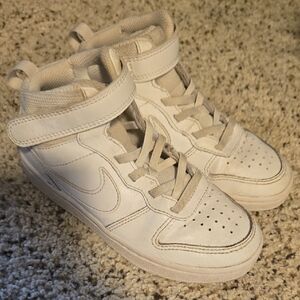 Nike Kids Cream High-Top Sneakers